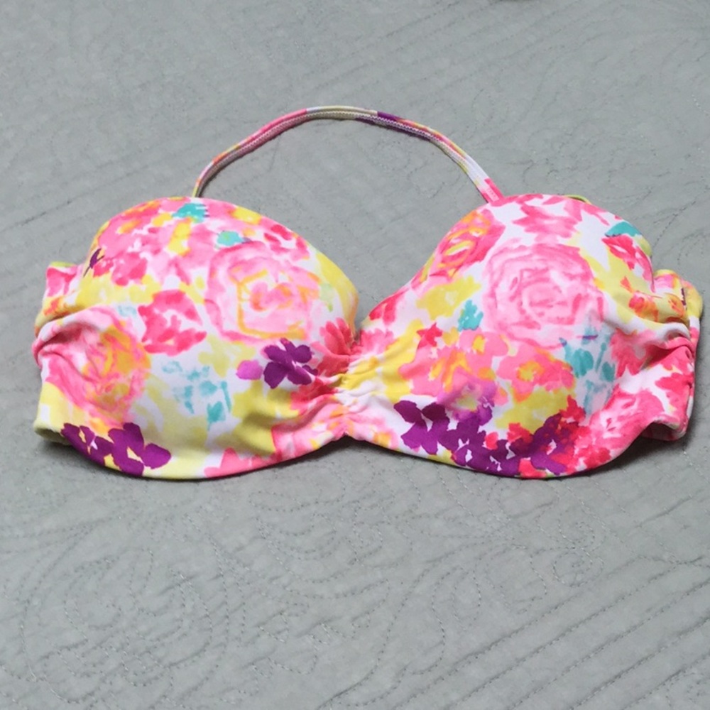 Colorful swim top